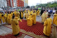 Освящение храма в честь св. бл. кн. Георгия Всеволодовича и св. Симона, епископа Владимирского и Суздальского