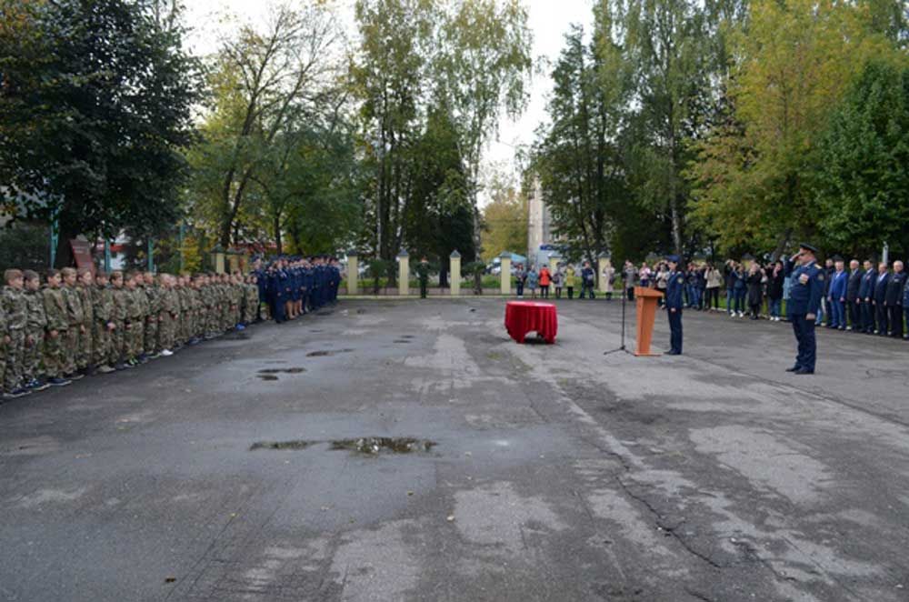 Торжественная церемония приведения к присяге курсантов отряда &laquo;Юный спецназовец&raquo;