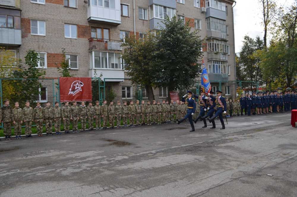 Торжественная церемония приведения к присяге курсантов отряда &laquo;Юный спецназовец&raquo;