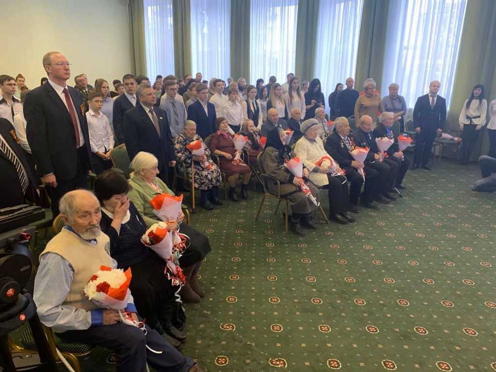 Торжественная церемония вручения юбилейных медалей &laquo;75 лет Победы в Великой Отечественной войне&raquo;