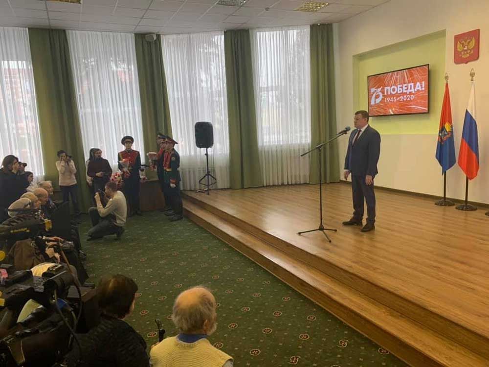 Торжественная церемония вручения юбилейных медалей &laquo;75 лет Победы в Великой Отечественной войне&raquo;