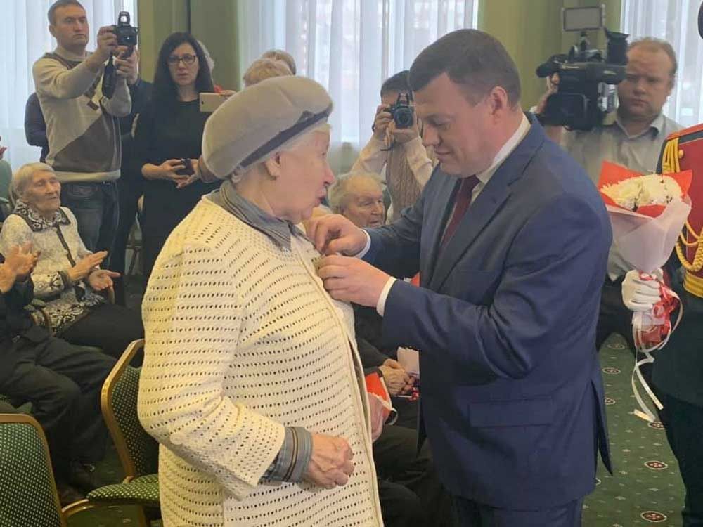 Торжественная церемония вручения юбилейных медалей &laquo;75 лет Победы в Великой Отечественной войне&raquo;